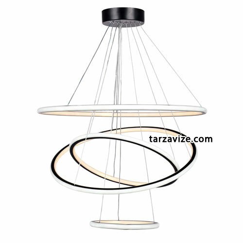 Tarz Avize Dünya Sarkıt Led Avize 120 Watt TRZ-023