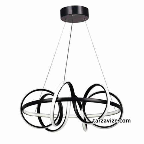 Tarz Avize Sarmaşık Sarkıt Led Avize 3 Renk Işık 120 Watt TRZ-02
