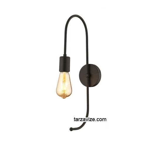 Tarz Avize TRTA114-112 Dekoratif Siyah Retro Modern Duvar Aplik