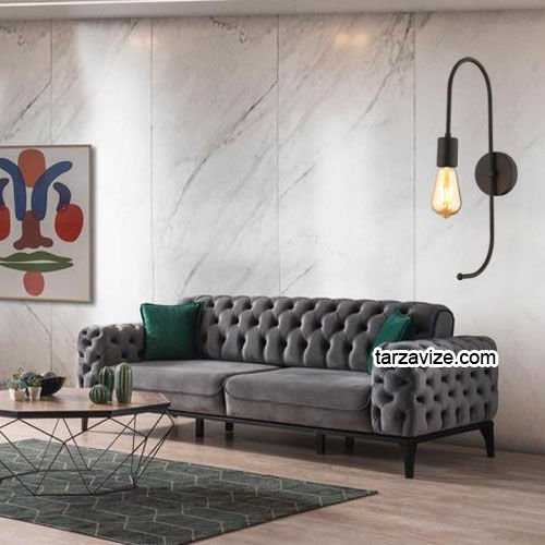 Tarz Avize TRTA114-112 Dekoratif Siyah Retro Modern Duvar Aplik