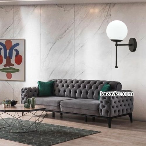 Tarz Avize TRTA115-102 Dekoratif Siyah Retro Modern Duvar Aplik