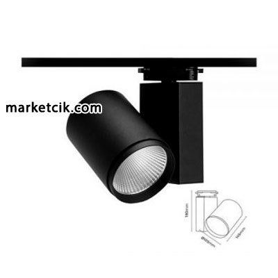Marketcik 30 Watt Led Ray Spot Armatür Beyaz ve Günışığı Işık Osram-Samsung Led Beyaz