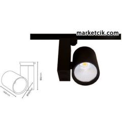 Marketcik 41 Watt Led Ray Spot Armatür Beyaz ve Günışığı Işık Osram-Samsung Led Gün ışığı