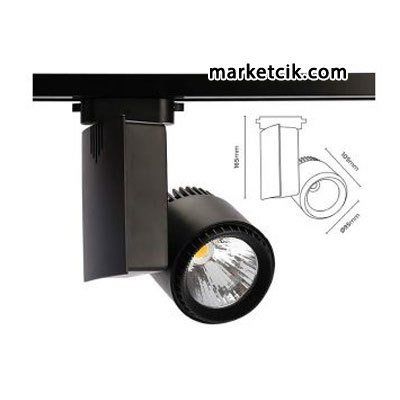 Marketcik 30 Watt Led Ray Spot Armatür Beyaz ve Günışığı Işık Osram-Samsung Led Beyaz
