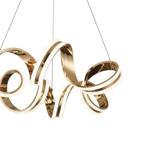 Deniz Yıldızı Modern LED Avize - 3 Renk Işıklı Tekli Sarkıt Tarz Avize