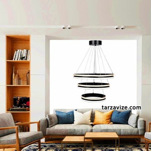 Tarz Avize Daire Sarkıt Led Avize 120 Watt TRZ-031