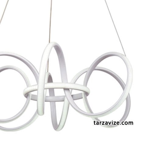 Tarz Avize Sarmaşık Sarkıt Led Avize 3 Renk Işık 115 Watt TRZ-100