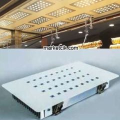 Marketcik 54 Watt Dikdörtgen Kuyumcu Vitrin Led Aydınlatma Günışığı Işık Krom Kasa