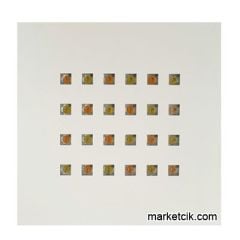 Marketcik 54 Watt Kare Kuyumcu Vitrin Led Aydınlatma Günışığı Işık Beyaz Kasa