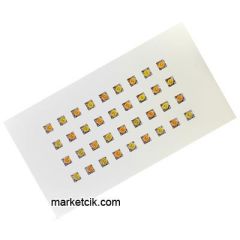 Marketcik 18 Watt Kare Kuyumcu Vitrin Led Aydınlatma Günışığı Işık Beyaz Kasa