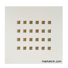 Marketcik 18 Watt Kare Kuyumcu Vitrin Led Aydınlatma Günışığı Işık Beyaz Kasa