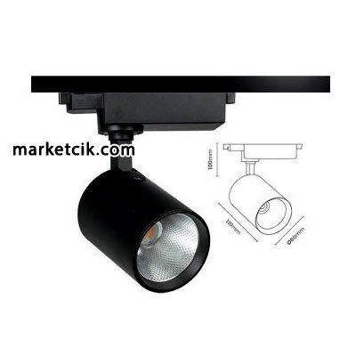 Marketcik 20 Watt Led Ray Spot Armatür Beyaz ve Günışığı Işık Osram-Samsung Led Gün ışığı