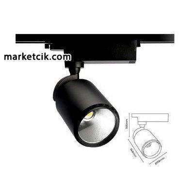 Marketcik 44 Watt Led Ray Spot Armatür Beyaz ve Günışığı Işık Osram-Samsung Led Gün ışığı