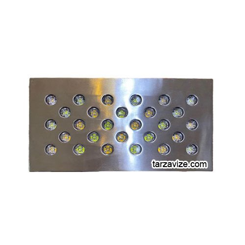 Tarzavize 54 Watt Krom Kasa Dikdörtgen Kuyumcu Vitrin Led Aydınlatma