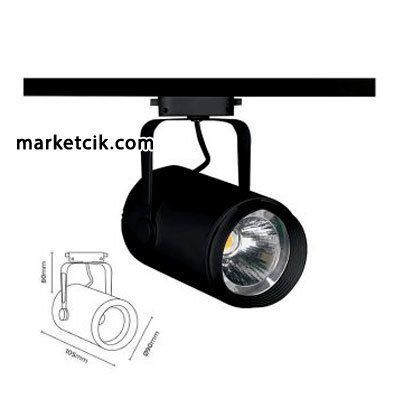 Marketcik 30 Watt Led Ray Spot Armatür Beyaz ve Günışığı Işık Osram-Samsung Led Gün ışığı