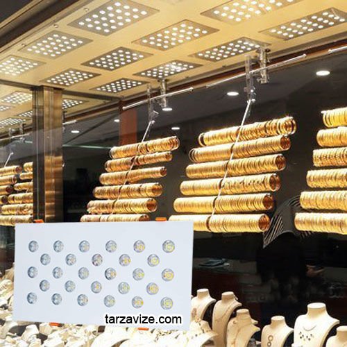 Tarzavize 54 Watt Beyaz Kasa Dikdörtgen Kuyumcu Vitrin Led Aydınlatma