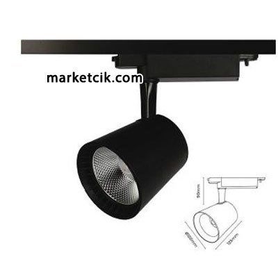 Marketcik 30 Watt Led Ray Spot Armatür Beyaz ve Günışığı Işık Gün ışığı