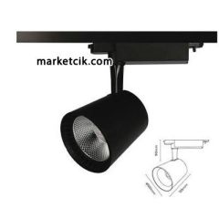 Marketcik 30 Watt Led Ray Spot Armatür Beyaz ve Günışığı Işık Gün ışığı