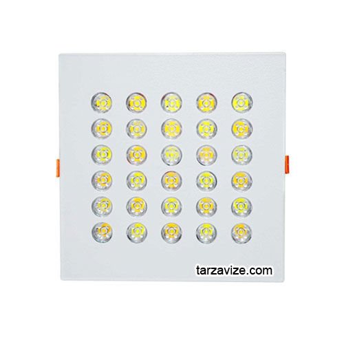 Tarzavize 54 Watt Beyaz Kasa Kare Kuyumcu Vitrin Led Aydınlatma