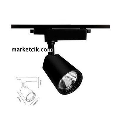 Marketcik 30 Watt Led Ray Spot Armatür Beyaz ve Günışığı Işık Gün ışığı