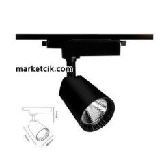 Marketcik 30 Watt Led Ray Spot Armatür Beyaz ve Günışığı Işık Gün ışığı