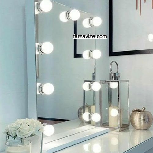 Tarzavize 5 Watt Led Top Ampul, Makyaj Aynası Ampulü E27 Duy Beyaz Işık-Gün ışığı