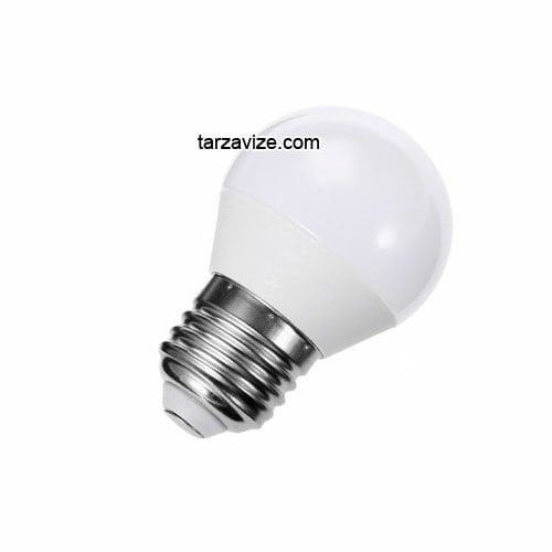 Tarzavize 5 Watt Led Top Ampul, Makyaj Aynası Ampulü E27 Duy Beyaz Işık-Gün ışığı