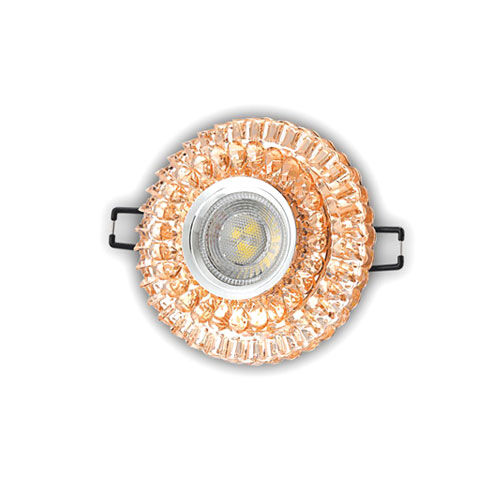 Cata CT-6636 Manolya Sıva Altı Dekoratif Kristal Cam Led Spot Armatür Beyaz-Günışığı Işık