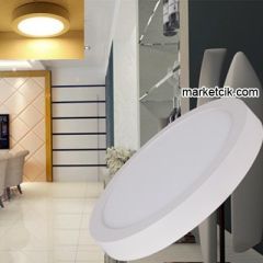 Cata CT-5233 18 Watt Sıva Üstü Yuvarlak Led Panel Armatür Günışığı-Beyaz Işık Gün ışığı
