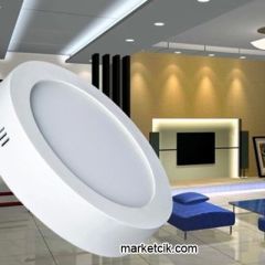 Cata CT-5271 25 Watt Sıva Üstü Yuvarlak Led Panel Armatür Günışığı-Beyaz Işık Beyaz