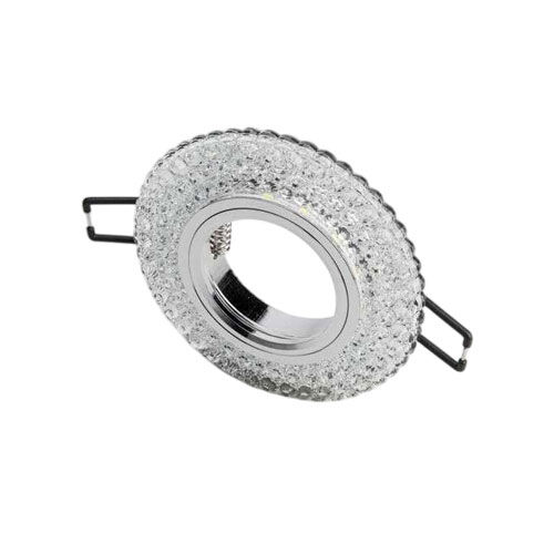 Cata CT-6637 Lale Sıva Altı Dekoratif Kristal Cam Led Spot Armatür Beyaz-Günışığı Işık