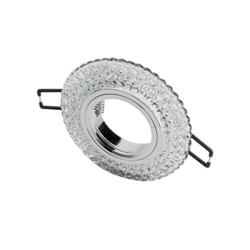 Cata CT-6637 Lale Sıva Altı Dekoratif Kristal Cam Led Spot Armatür Beyaz-Günışığı Işık