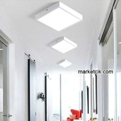 Cata CT-5274 30 Watt Sıva Üstü Kare Led Panel Armatür Günışığı-Beyaz Işık Beyaz