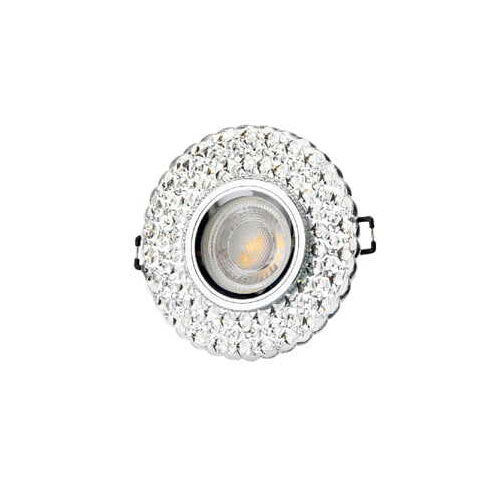 Cata CT-6639 İpek Sıva Altı Dekoratif Kristal Cam Led Spot Armatür Beyaz-Günışığı Işık