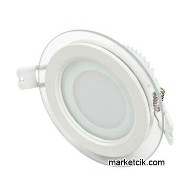 Cata CT-5181 6 Watt Sıva Altı Camlı Led Panel Armatür Günışığı-Beyaz Işık Beyaz