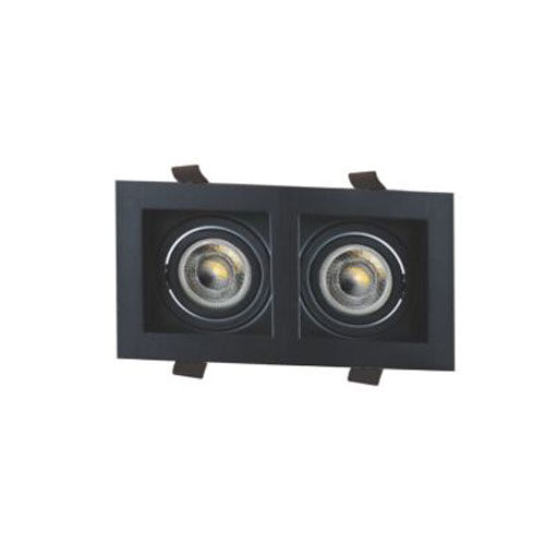 Cata CT-5019 Pars Sıva Altı İkili Dekoratif Kare Led Spot Armatür Beyaz-Günışığı Işık