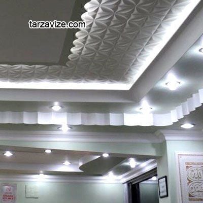 Cata CT-5225 Pars Sıva Altı Dekoratif Kare Led Spot Armatür Beyaz-Günışığı Işık