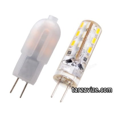 Tarzavize 220 Volt G4 Duy 2-3 Watt Led Kapsül Ampul, Halojen Yerine Led Avize Ampulü, Sarı Işık