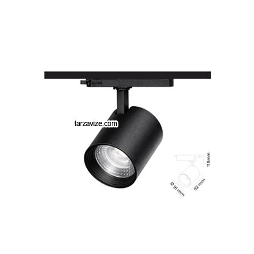 Tarzavize 20-36 Watt Led Ray Spot Armatür TRZ2326