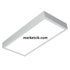 Pelsan-Tio 30 Watt 30x60 Sıva Üstü Led Panel Günışığı-Beyaz Işık Beyaz Işık
