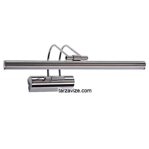 Tarzavize 12 Watt Krom Led Duvar Resim Tablo Flüt Aplik Günışığı Işık