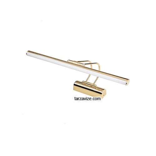 Tarzavize 12 Watt Gold Led Duvar Resim Tablo Flüt Aplik Günışığı Işık