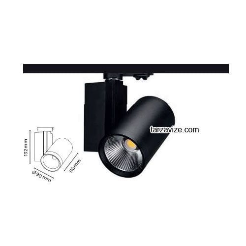 Tarzavize 20-30 Watt Led Ray Spot Armatür TRZ2329