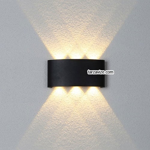Tarzavize IP54 İç Mekan 6 W Alüminyum Led Duvar Aplik TRZ8016