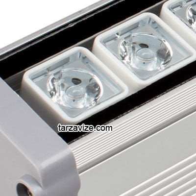 Tarzavize 70cm 24 Watt Led Wallwasher Duvar Boyama Aydınlatma Armatürü, Beyaz-Günışığı-Mavi-Kırmızı-Yeşil-Amber-RGB Işık