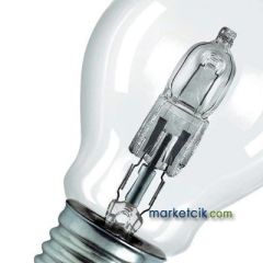 Marketcik 28 Watt E14 Klasik Normal Halojen Top Avize Ampulü, 40-50 Watt Işık