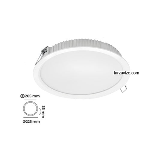 Tarzavize 32 Watt Yuvarlak Backlight Led Panel TRZ603