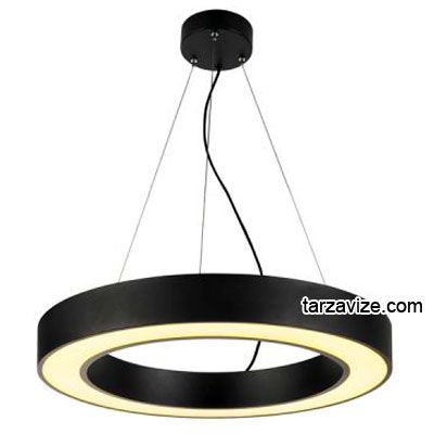 Tarzavize 160 cm 160 Watt Sarı Işık Led Simit Linear Aydınlatma Armatürü