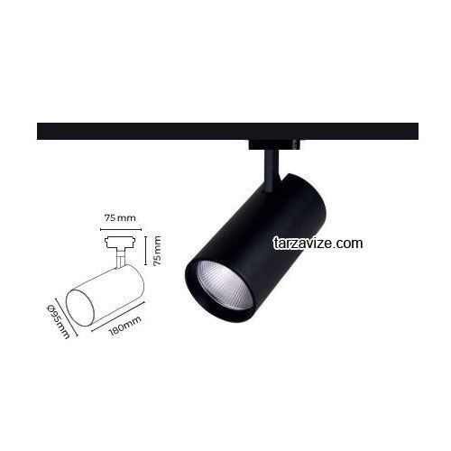 Tarzavize 30 Watt Led Ray Spot Armatür TRZ204736