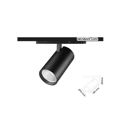 Tarzavize 20-36 Watt Led Ray Spot Armatür TRZ2333